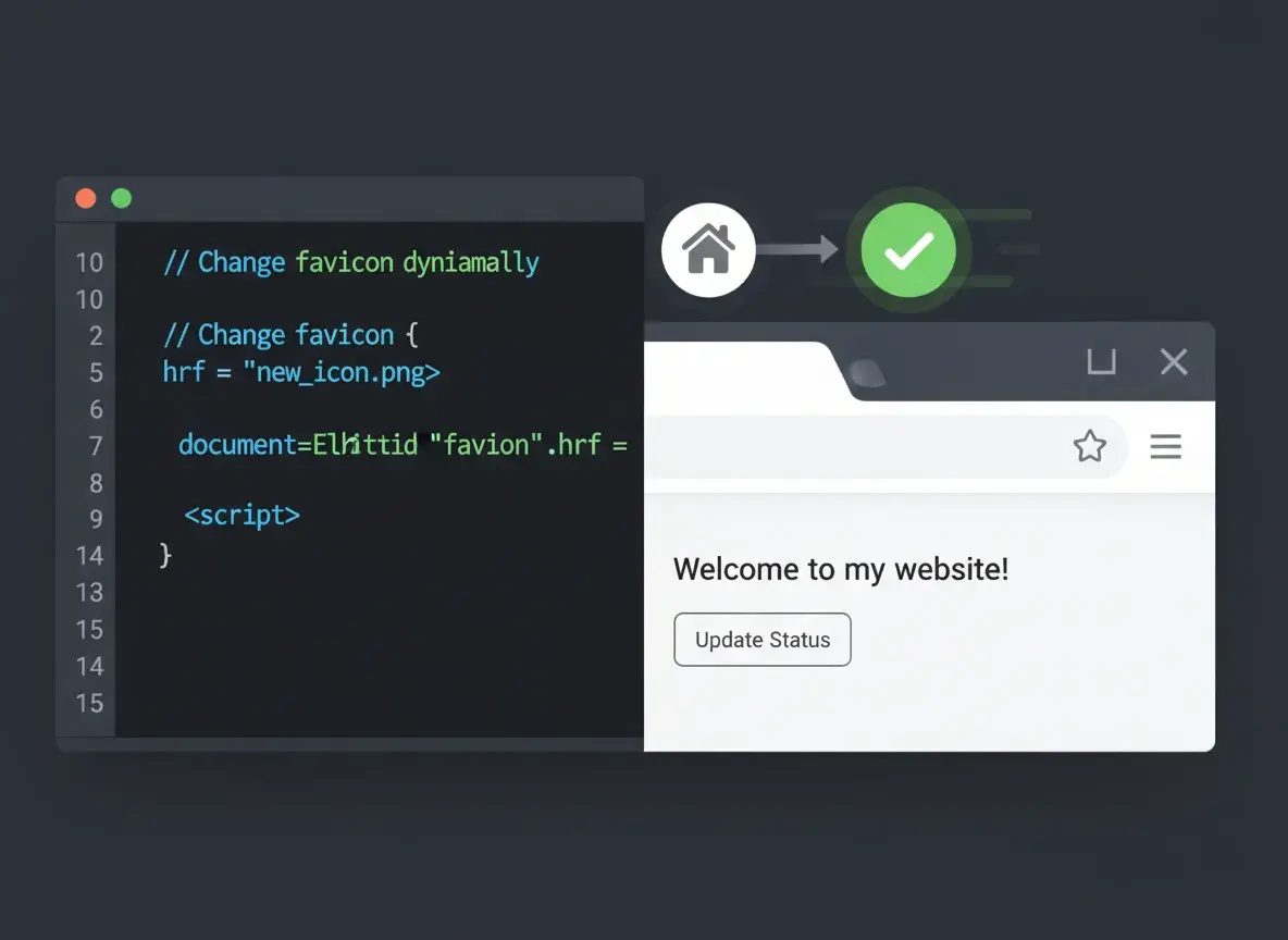 JS Favicon Manipulation