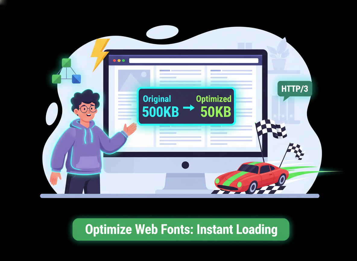 Dark Font Optimization